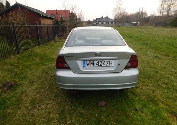 Honda Civic cena 6800 przebieg: 310000, rok produkcji 2001 z Łobżenica małe 29